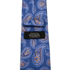 BB-8 Blue Paisley Tie