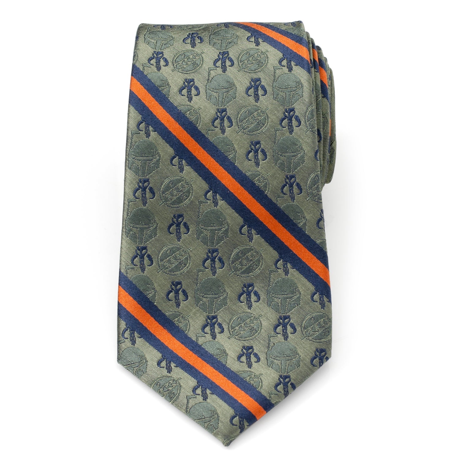  Cufflinks Boba Fett Green Men's Tie - Default Title - Bonton