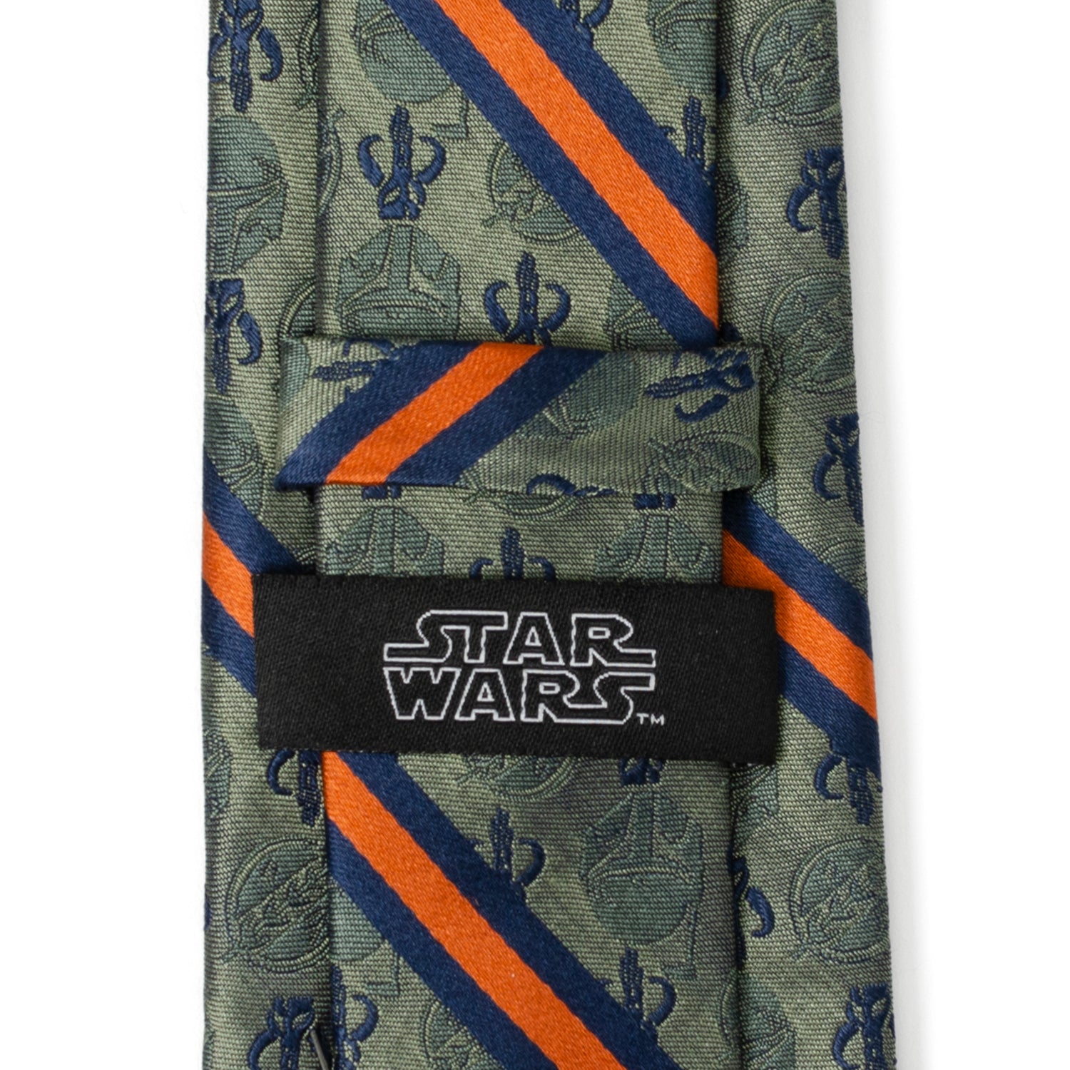  Cufflinks Boba Fett Green Men's Tie - Default Title - Bonton