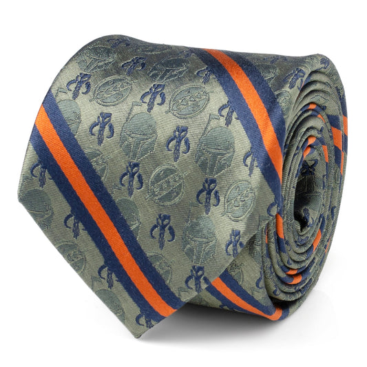 Boba Fett Green Men's Tie