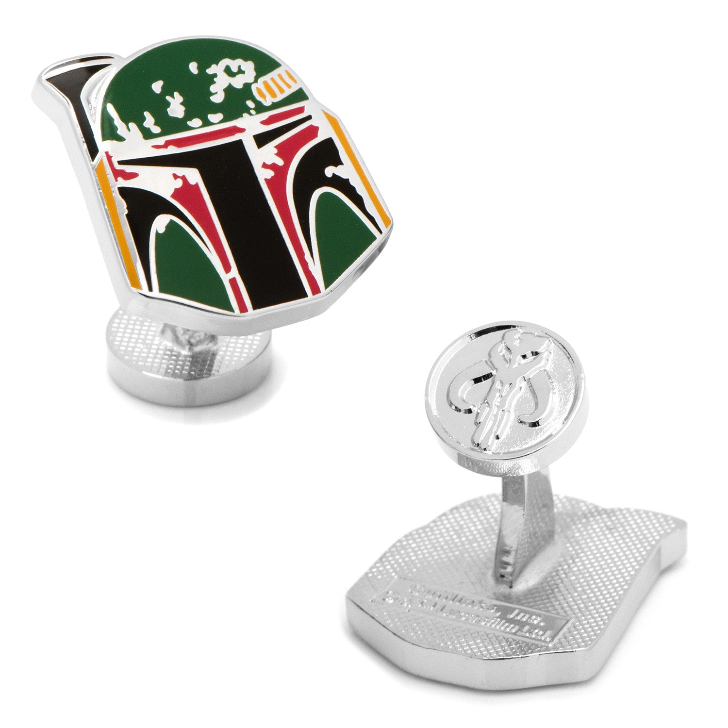  Cufflinks Boba Fett Cufflinks and Tie Bar Gift Set - Default Title - Bonton