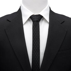 Darth Vader Black Men's Skinny Tie