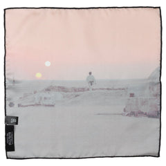Binary Sunset Pocket Square