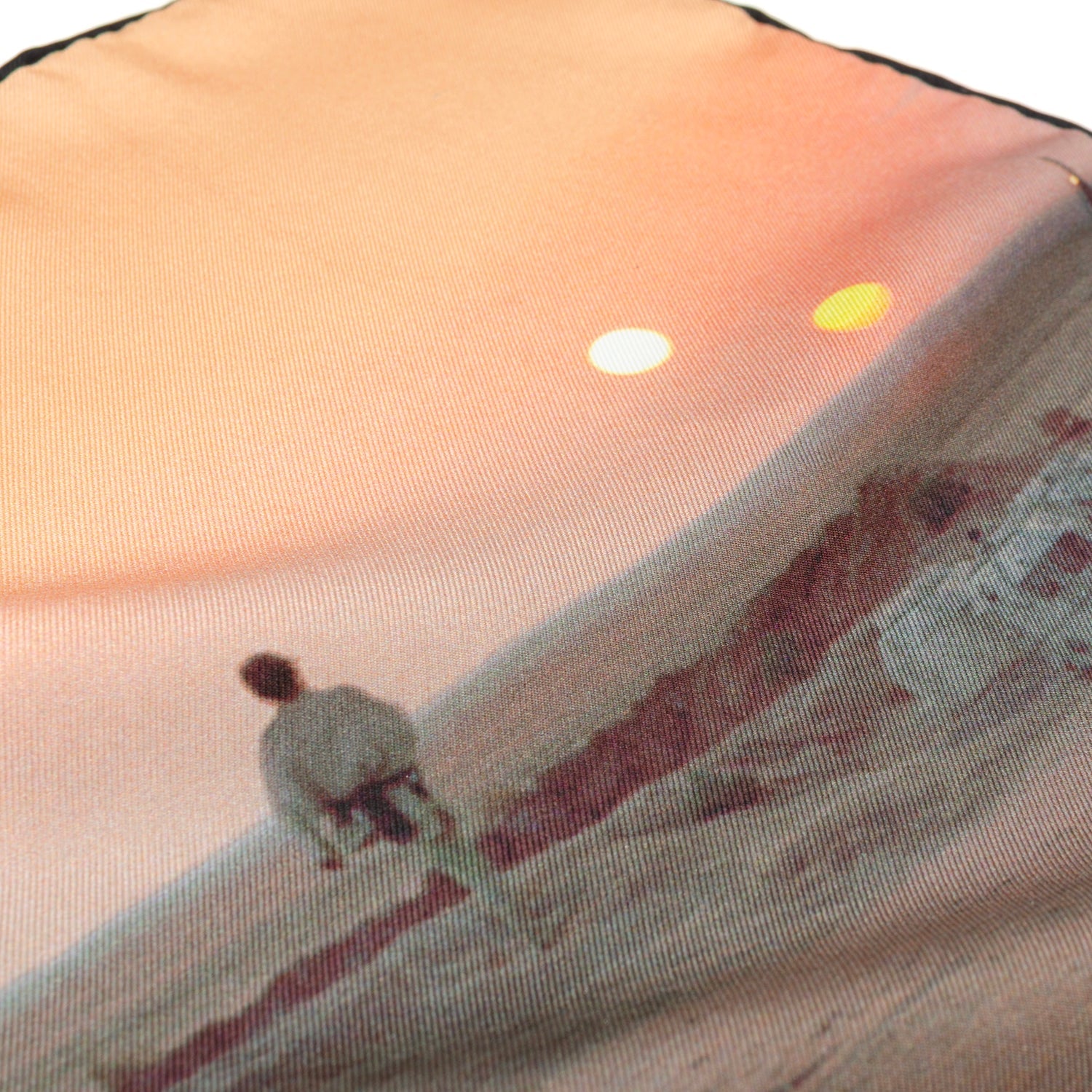 Cufflinks Binary Sunset Pocket Square - Default Title - Bonton