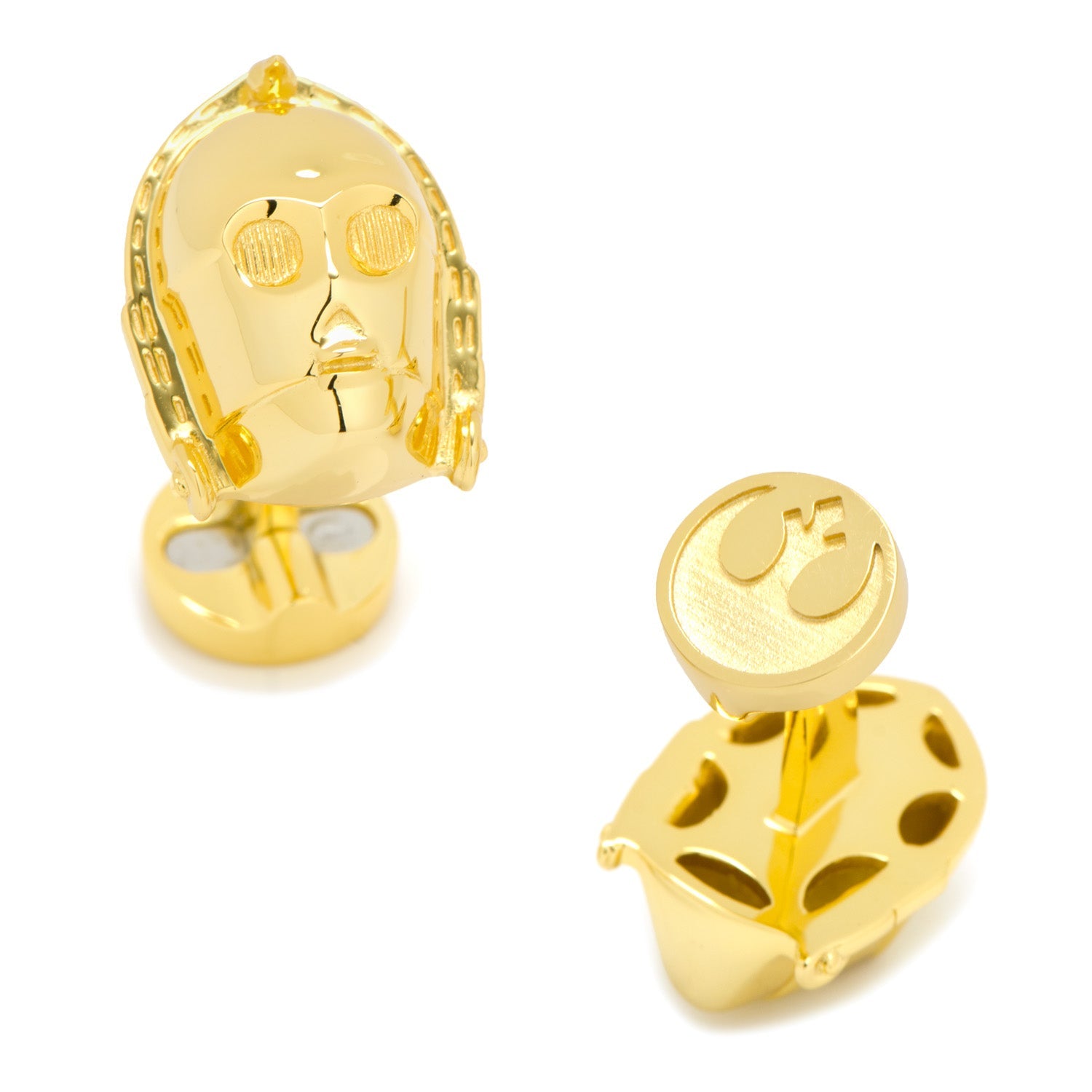  Cufflinks 3D C3PO Cufflinks - Default Title - Bonton