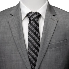 The Child Charcoal Stripe Men's Tie