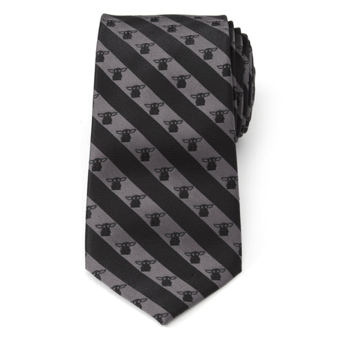 The Child Charcoal Stripe Men's Tie