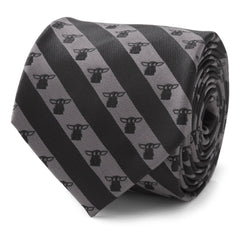 The Child Charcoal Stripe Men's Tie