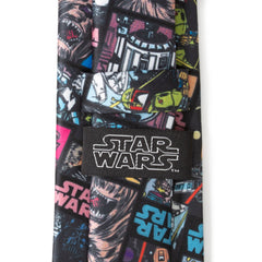 Star Wars Comic Black Men's Tie