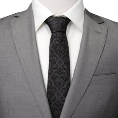 Damask Darth Vader Black Men's Tie