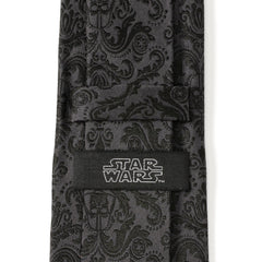 Damask Darth Vader Black Men's Tie