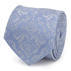 Damask Darth Vader Blue Men's Tie