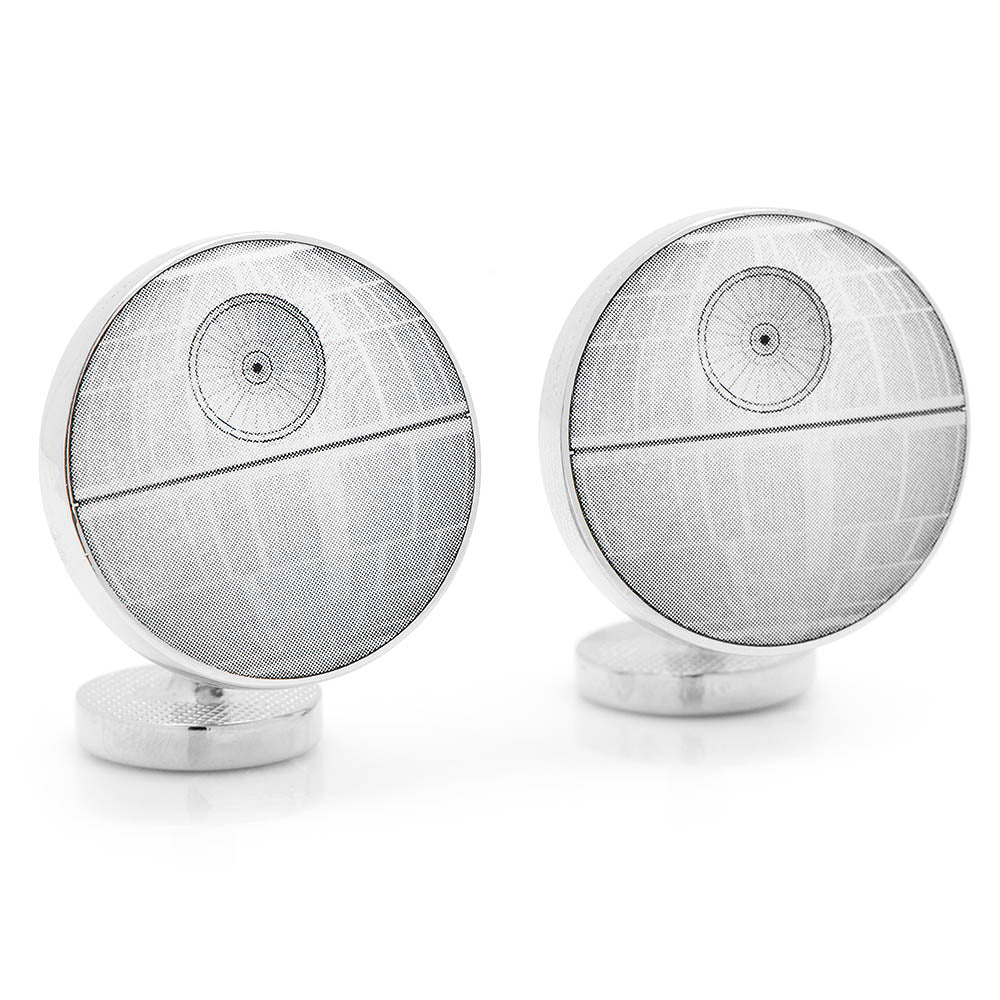  Cufflinks Death Star Blueprint Cufflinks - Default Title - Bonton