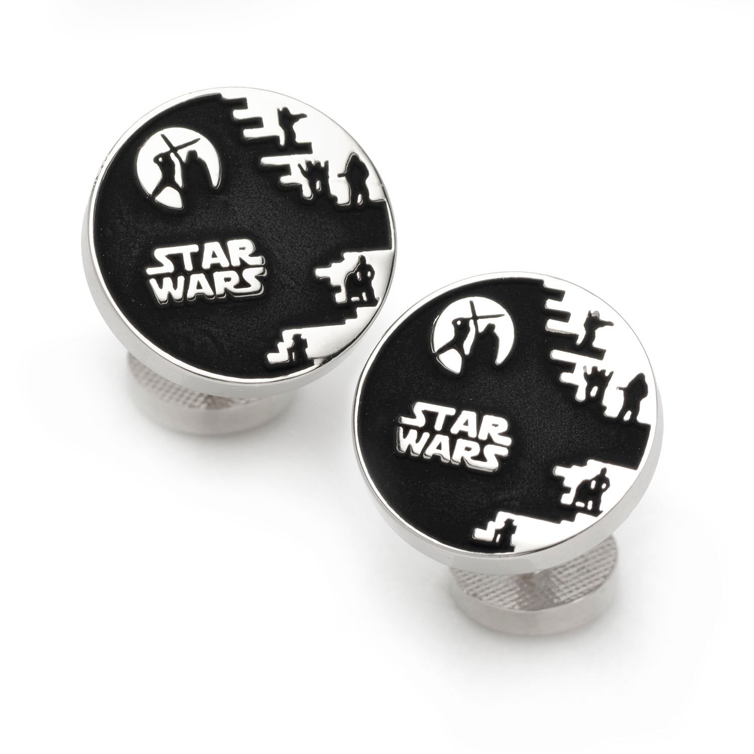  Cufflinks Death Star Icon Cufflinks - Default Title - Bonton