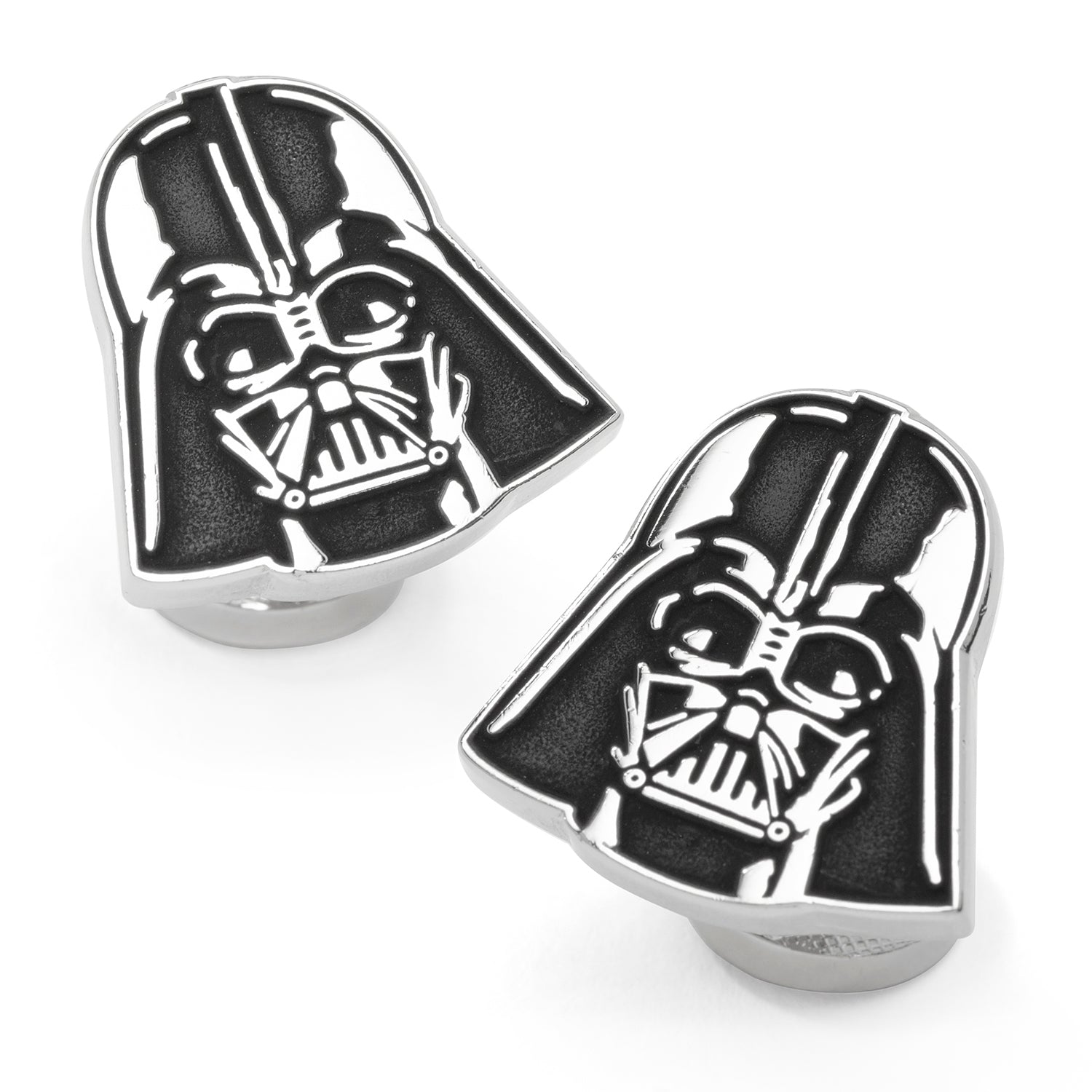  Cufflinks Darth Vader Matte Black Cufflinks and Tie Bar Gift Set - Default Title - Bonton