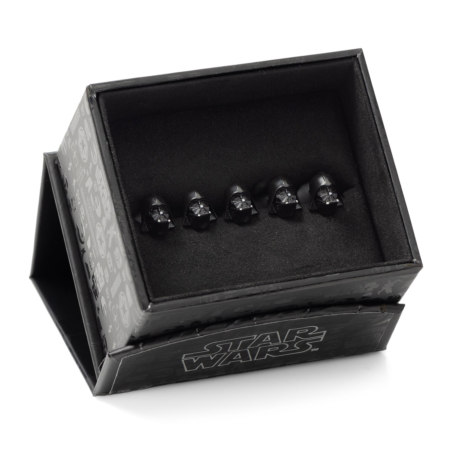  Cufflinks 3D Darth Vader 5-Studs - Default Title - Bonton