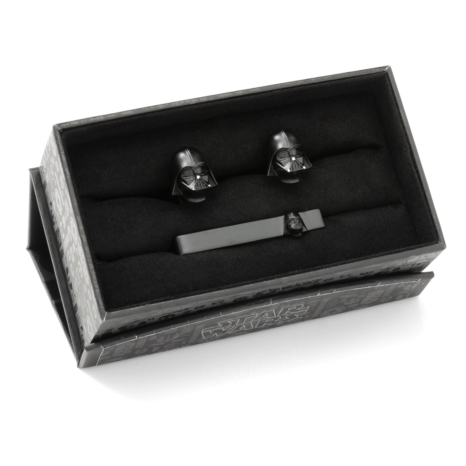  Cufflinks 3D Darth Vader Cufflinks and Tie Bar Gift Set - Default Title - Bonton