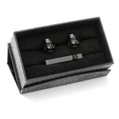 3D Darth Vader Cufflinks and Tie Bar Gift Set