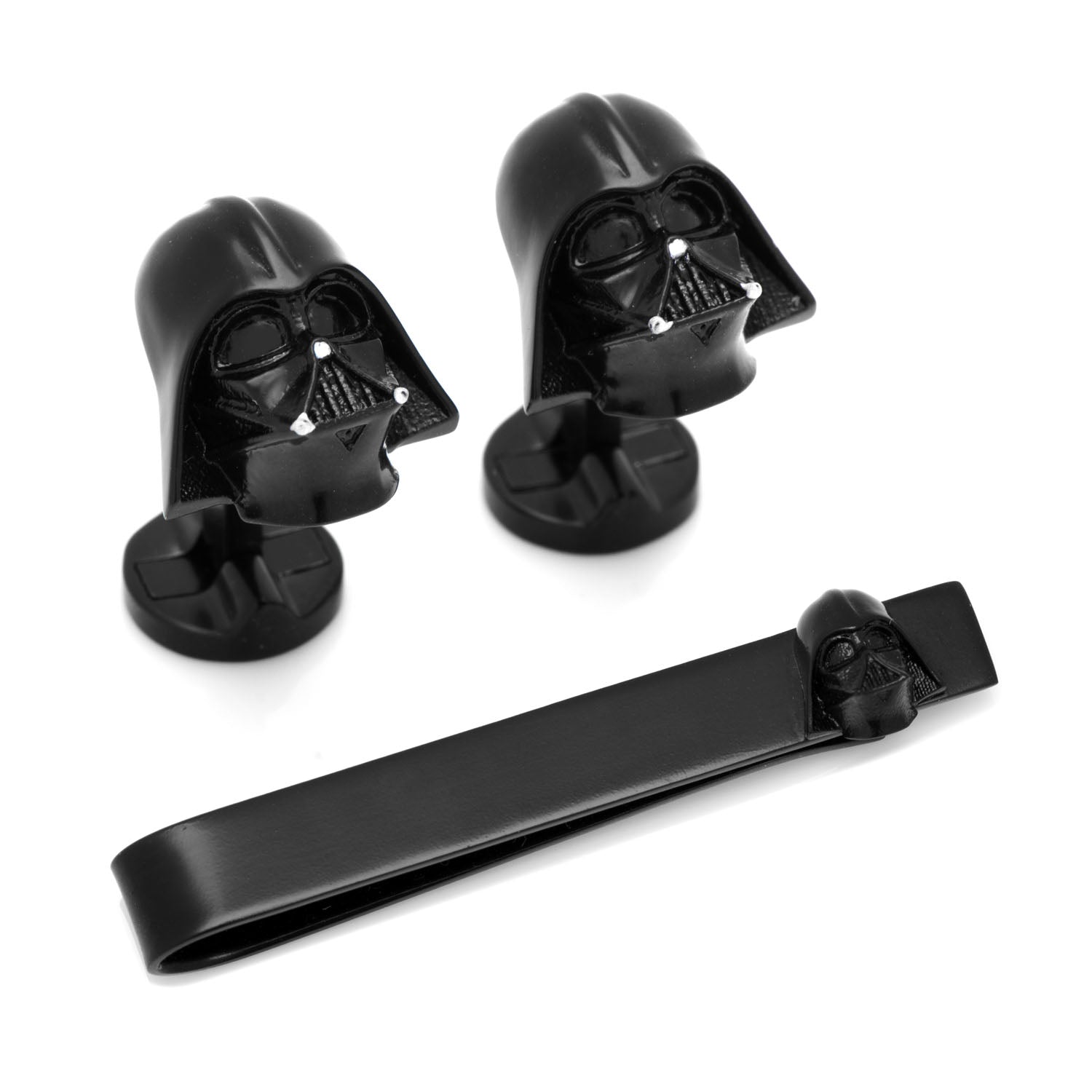  Cufflinks 3D Darth Vader Cufflinks and Tie Bar Gift Set - Default Title - Bonton