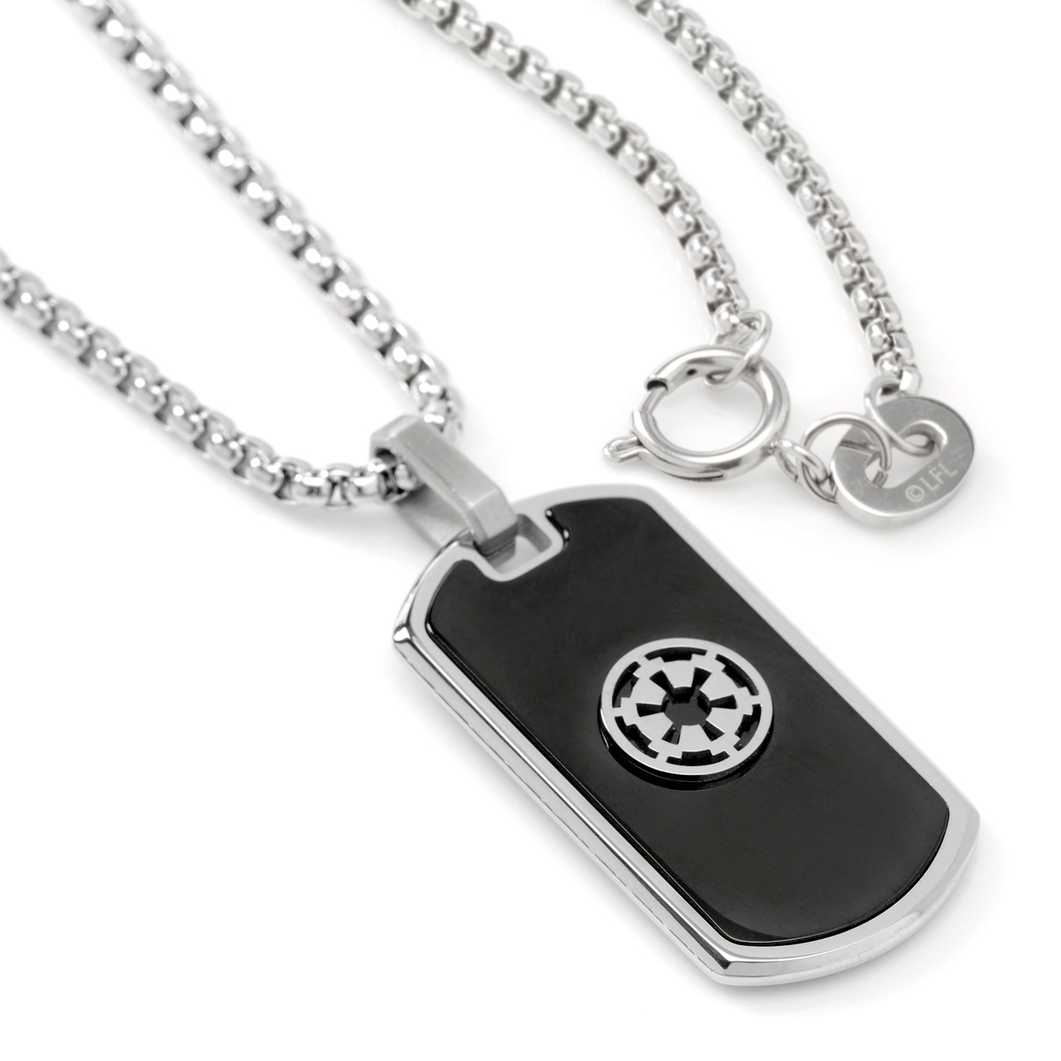  Cufflinks Darth Vader Stainless Steel Necklace & Cufflinks Gift Set - Default Title - Bonton