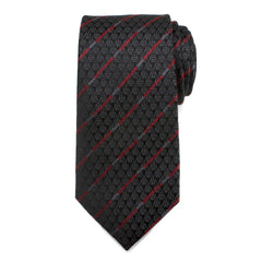 Darth Vader Black Lightsaber Stripe Men's Tie