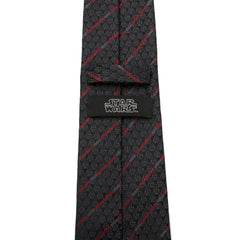 Darth Vader Black Lightsaber Stripe Men's Tie