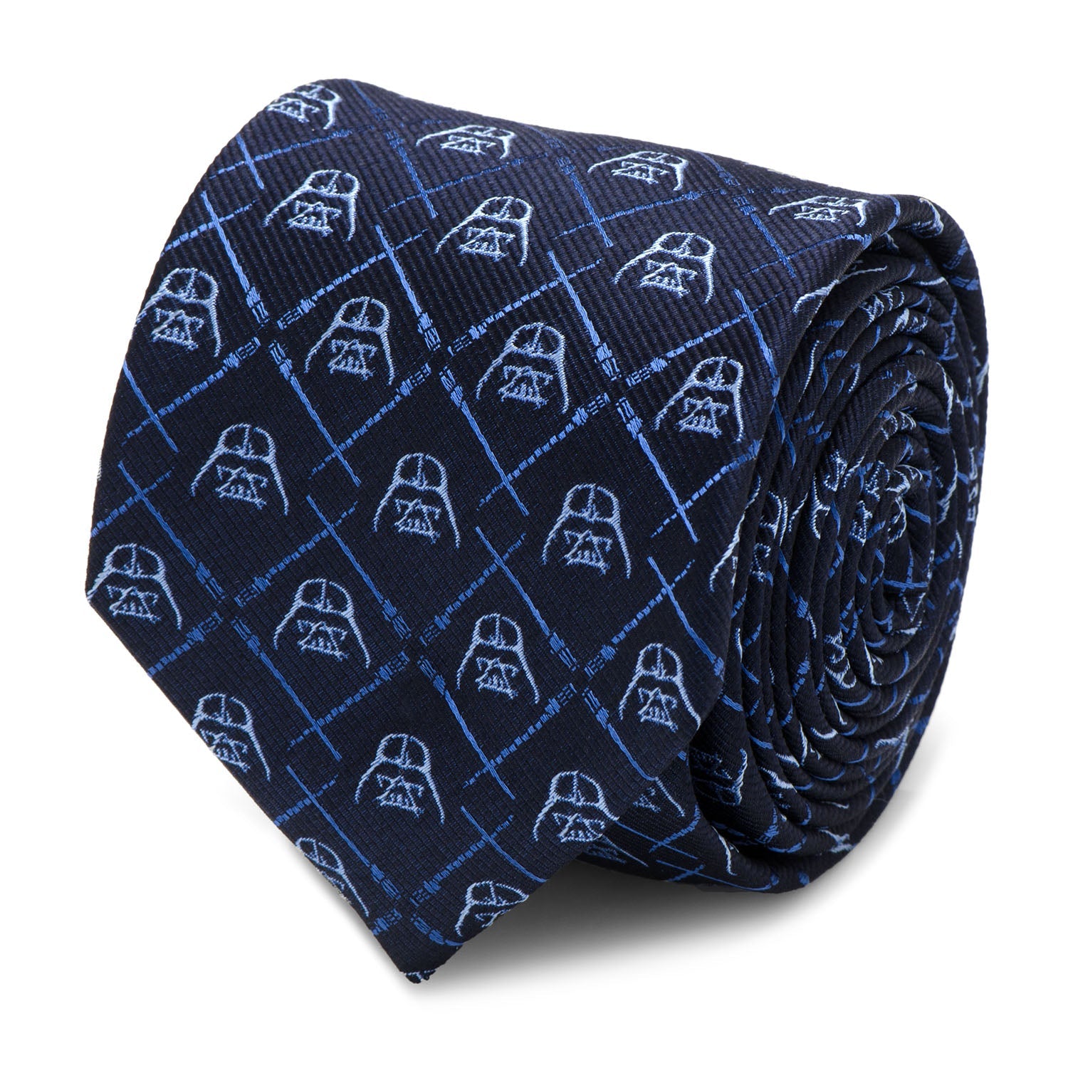  Cufflinks Darth Vader Lightsaber Blue Tie - Default Title - Bonton