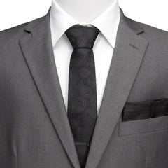 Darth Vader Paisley Black Silk Men's Tie