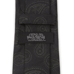 Darth Vader Paisley Black Silk Men's Tie