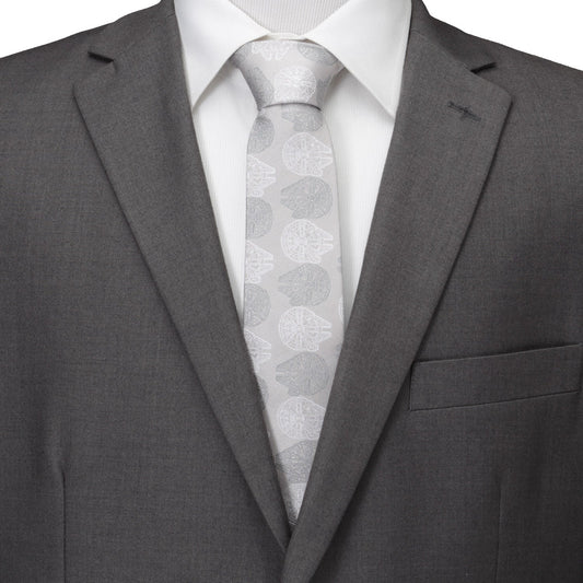 Falcon Gray Men's Tie