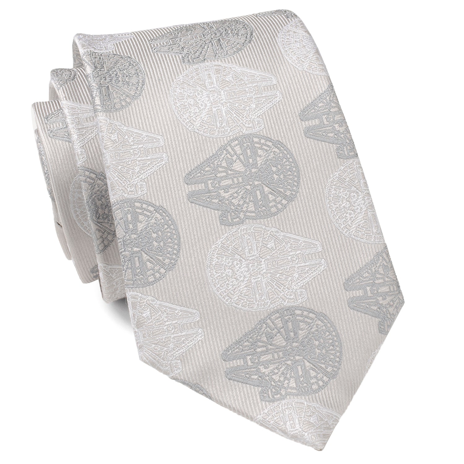  Cufflinks Falcon Gray Men's Tie - Default Title - Bonton