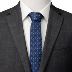 Grogu Navy Blue Men's Tie