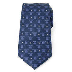 Grogu Navy Blue Men's Tie