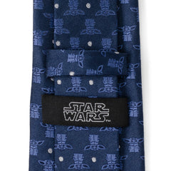 Grogu Navy Blue Men's Tie