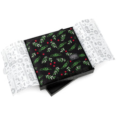 Grogu Holiday Black Scarf