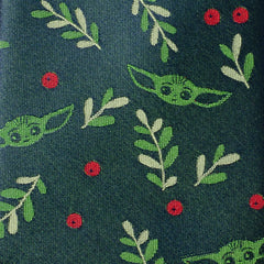 Grogu Holiday Navy Men's Tie