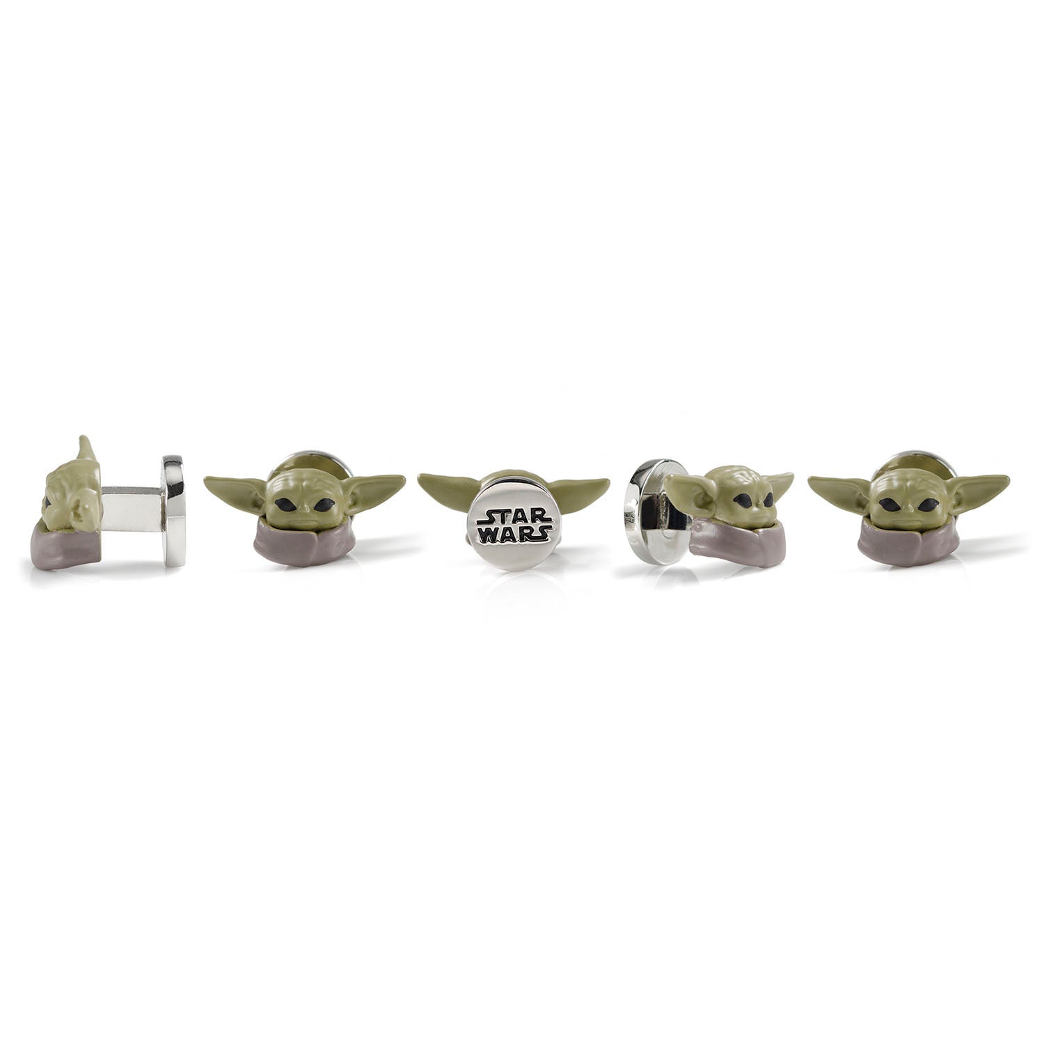  Cufflinks 3D Grogu 5-Stud Set - Default Title - Bonton