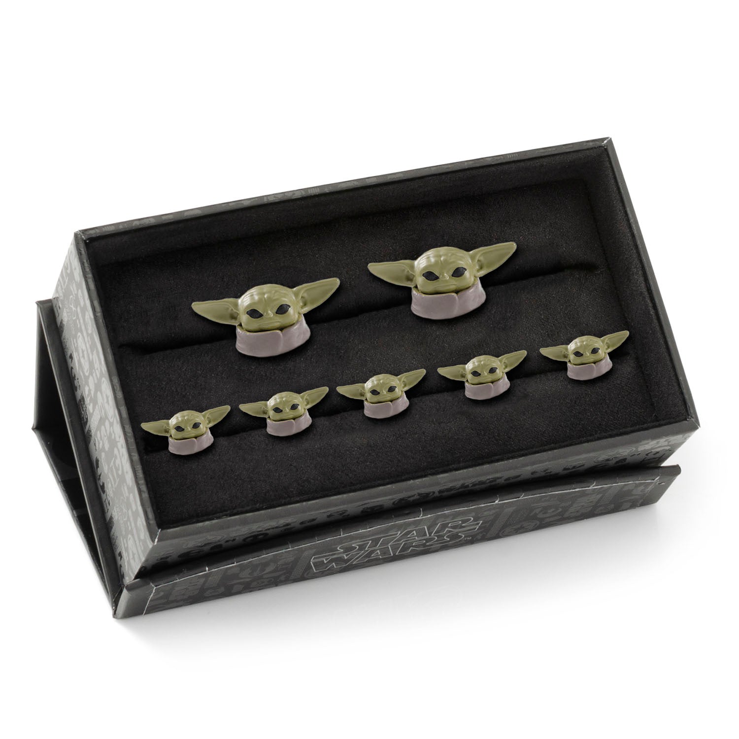  Cufflinks 3D Grogu 5-Stud Set - Default Title - Bonton