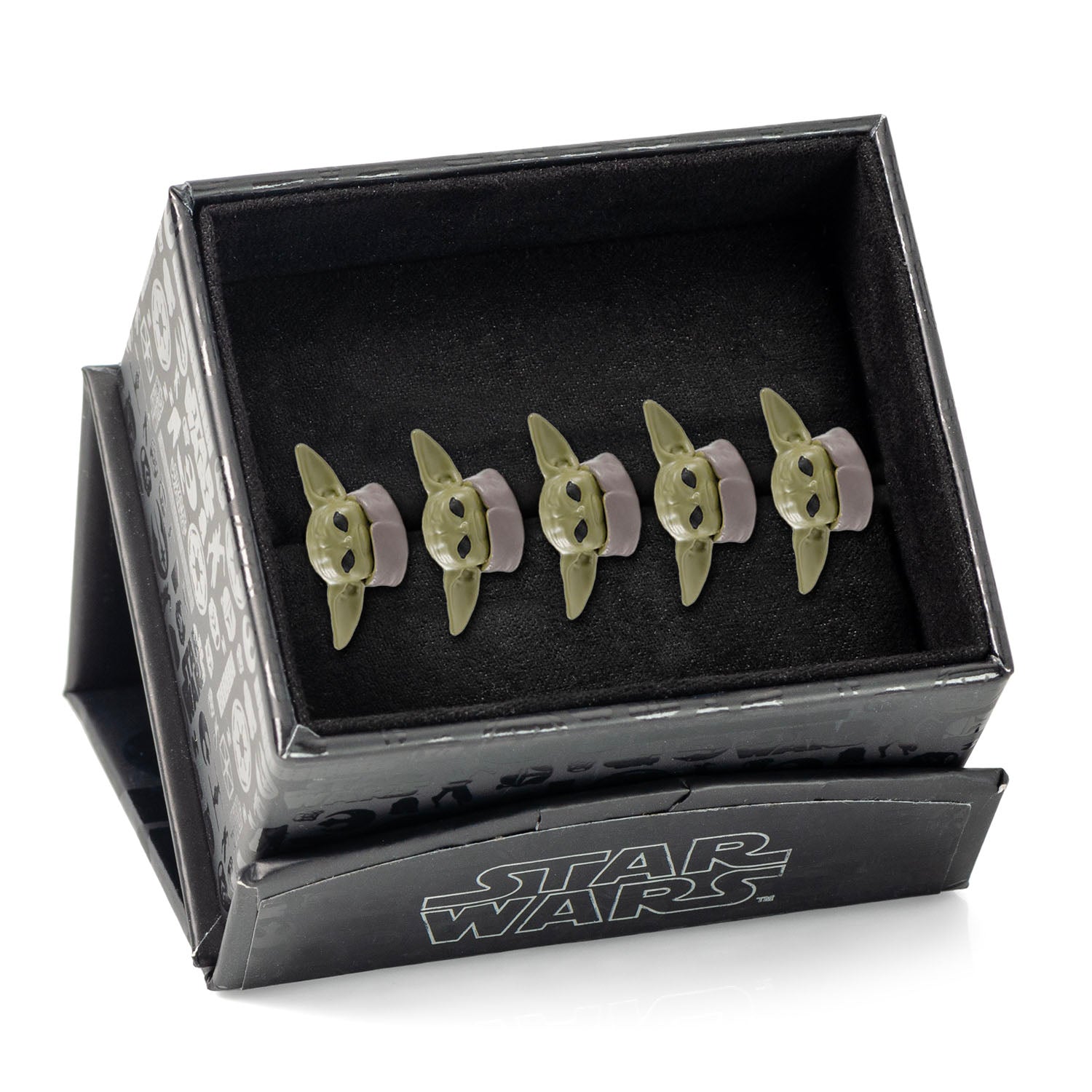  Cufflinks 3D Grogu 5-Studs - Default Title - Bonton