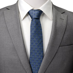 Grogu Blue Tonal Men's Tie