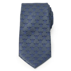 Grogu Blue Tonal Men's Tie