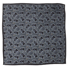 Grogu Outline Navy Blue Pocket Square