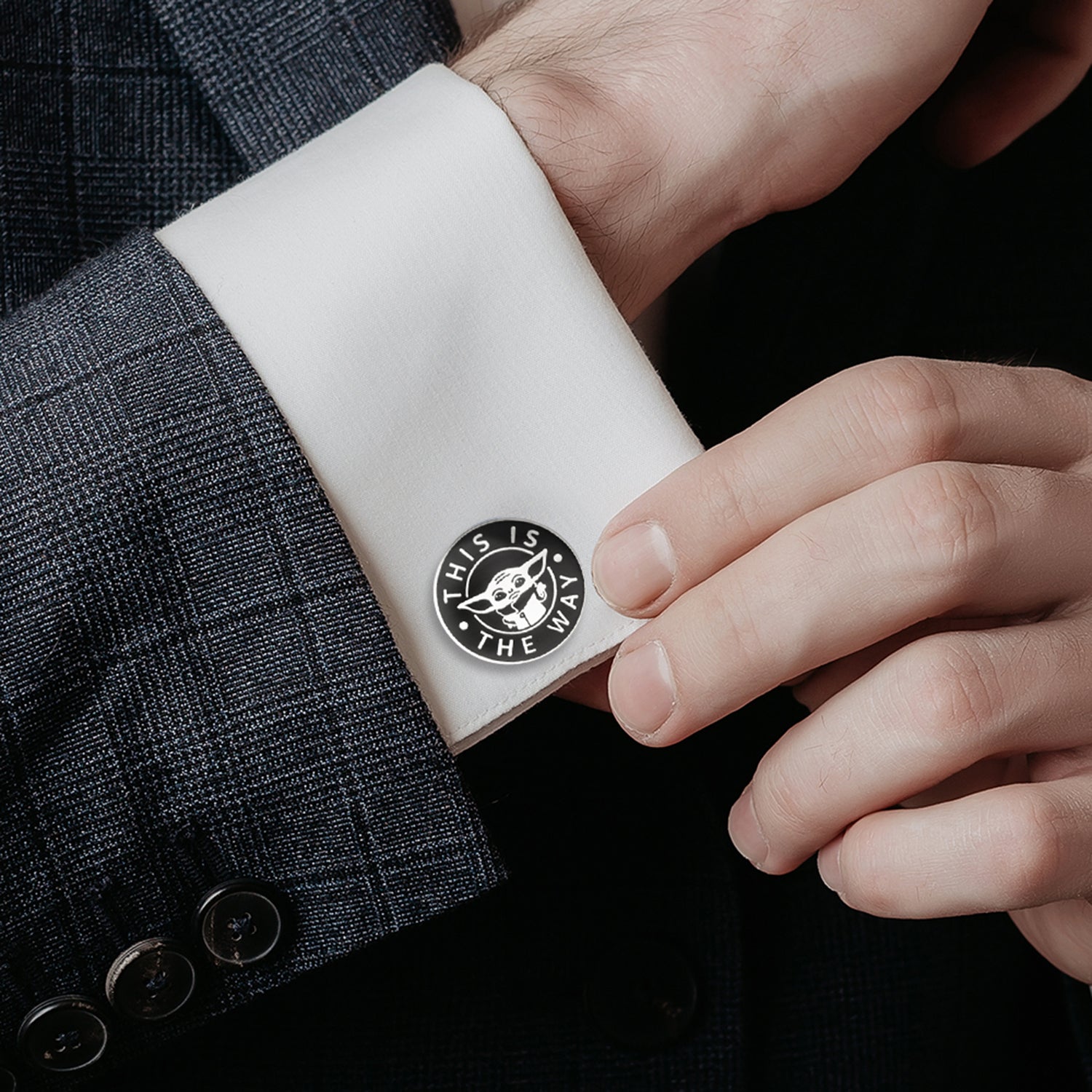  Cufflinks Grogu 