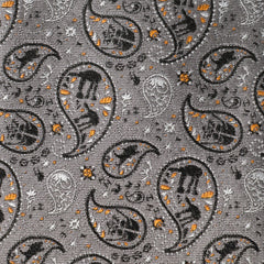 Hoth Battle Paisley Gray Men's Tie