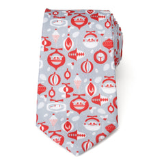 Star Wars Holiday Mando Red Men's Tie