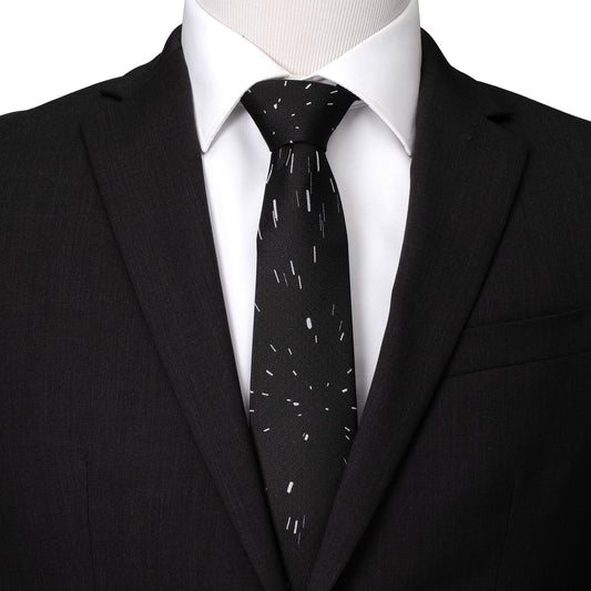 Hyperspeed Hidden Message Black Men's TIe