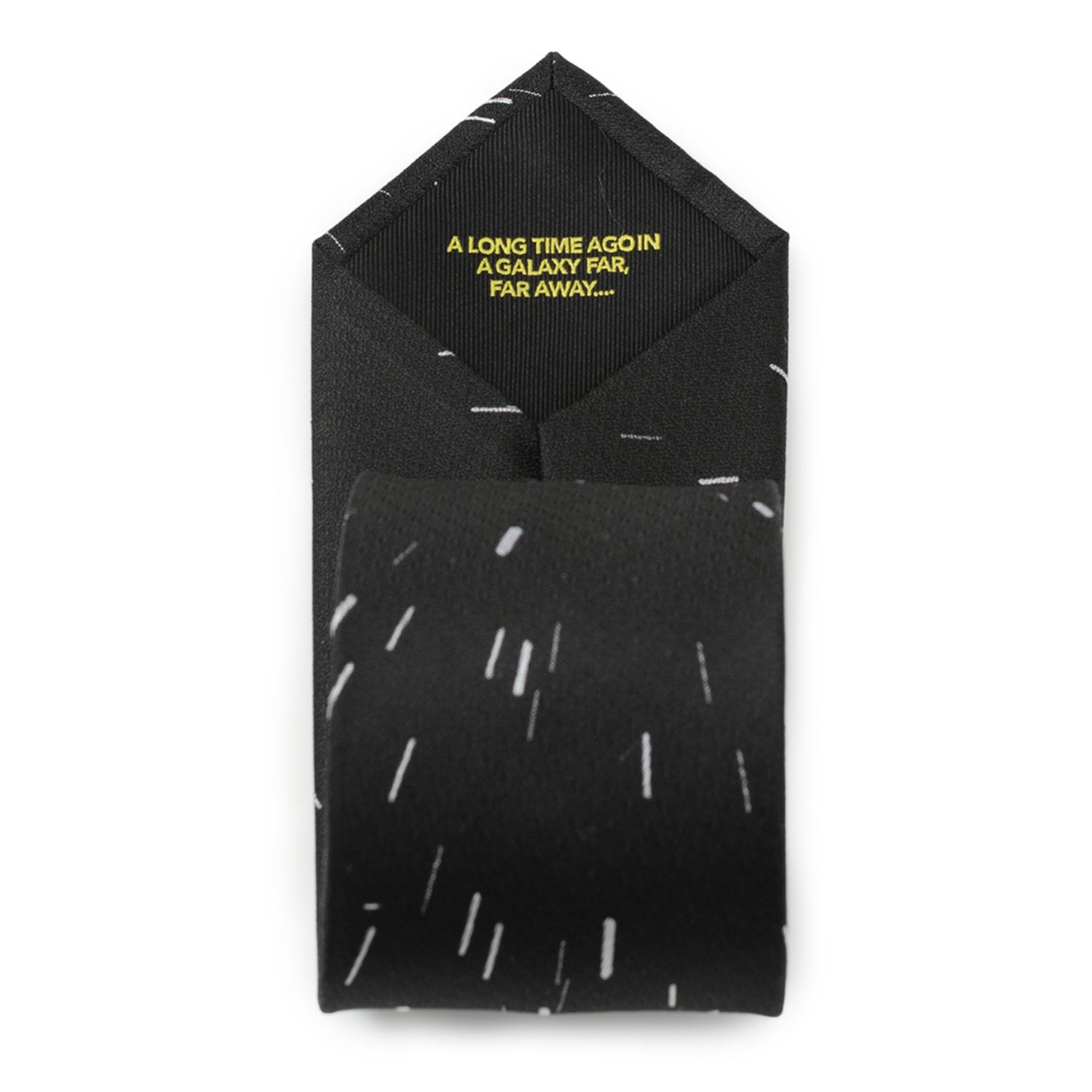  Cufflinks Hyperspeed Hidden Message Black Men's TIe - Default Title - Bonton