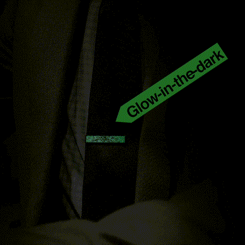 Glow Hyperdrive Tie Bar