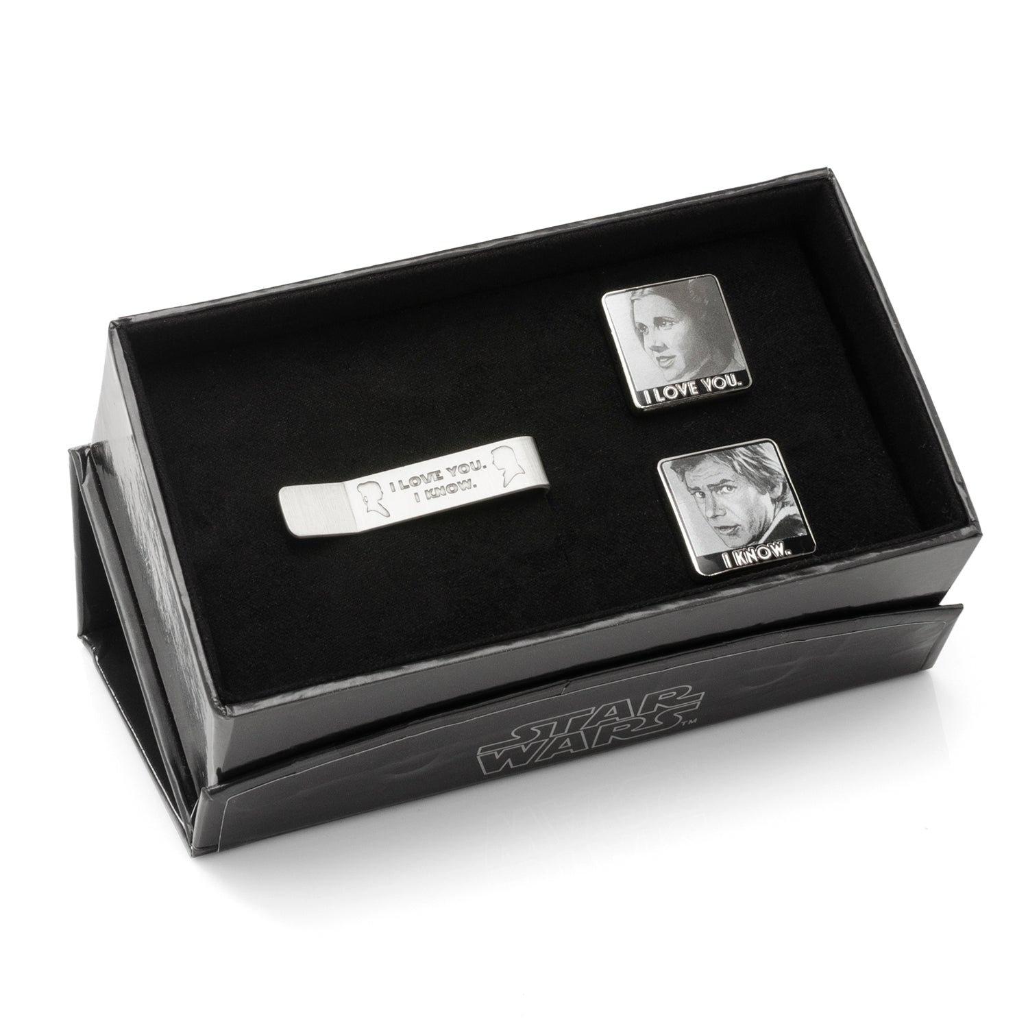  Cufflinks I Love You I Know Gift Set - Default Title - Bonton