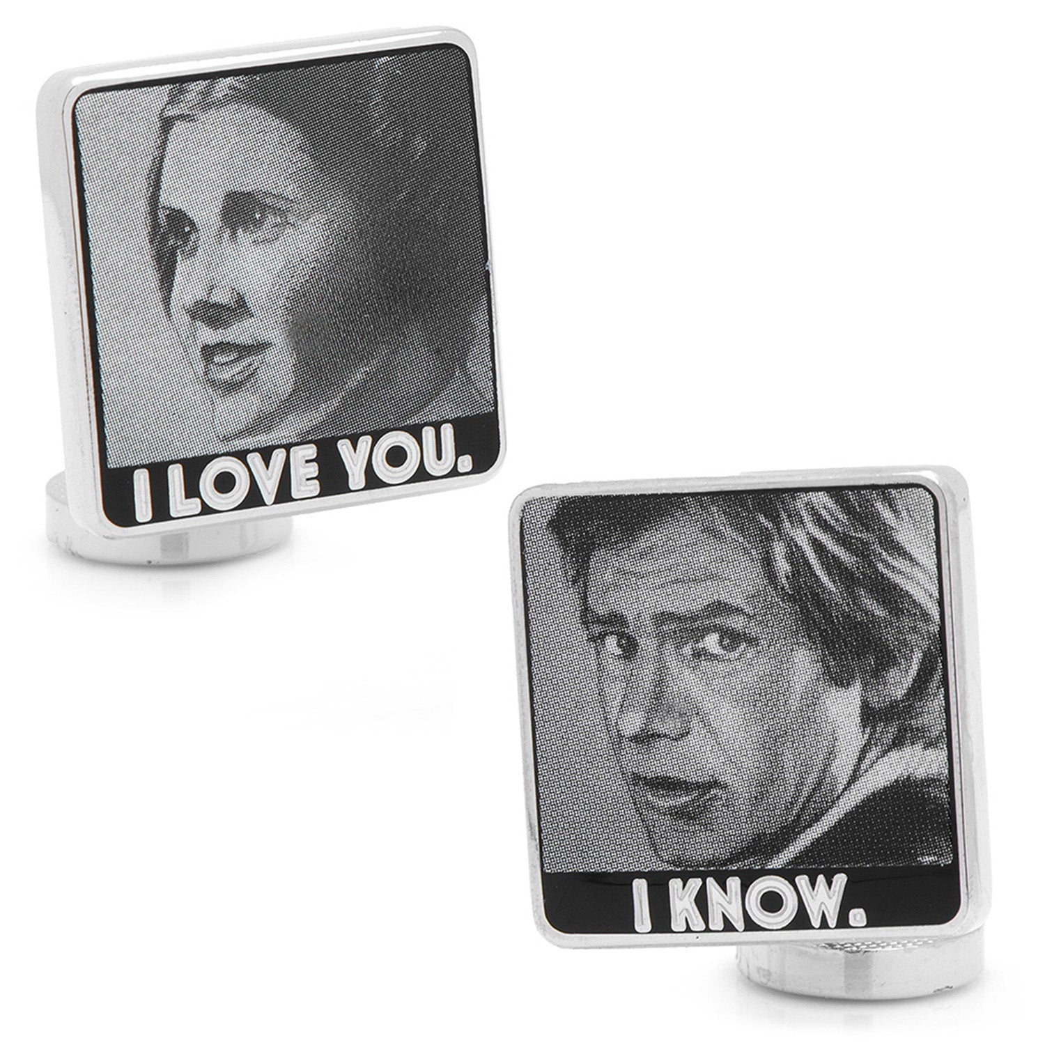  Cufflinks I Love You I Know Gift Set - Default Title - Bonton